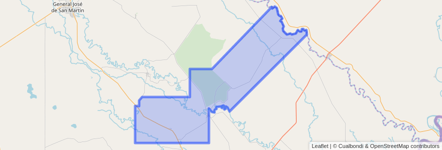 Mapa de ubicacion de Municipio de La Eduvigis.