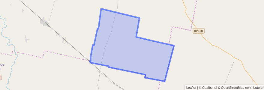 Mapa de ubicacion de Municipio de Los Pereyra.