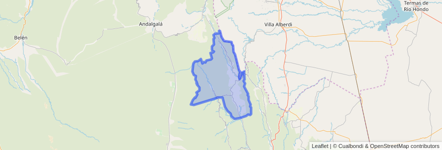 Mapa de ubicacion de Municipio de Los Varela.