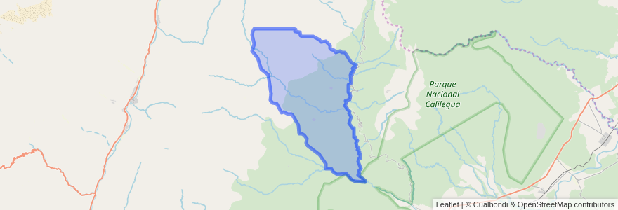 Mapa de ubicacion de Municipio de Pampichuela.