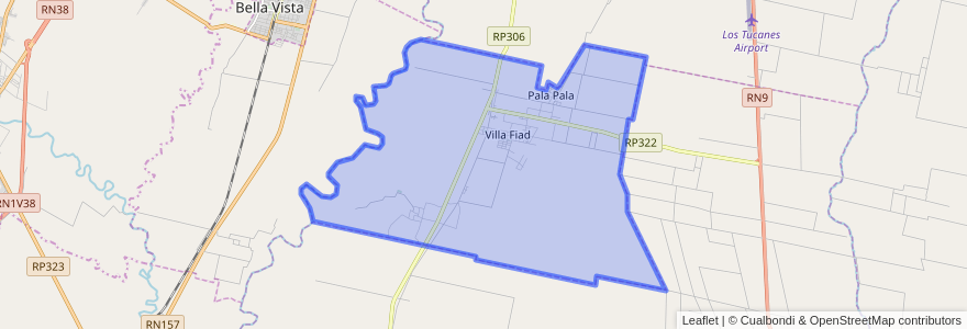 Mapa de ubicacion de Municipio de Quilmes y Los Sueldos.