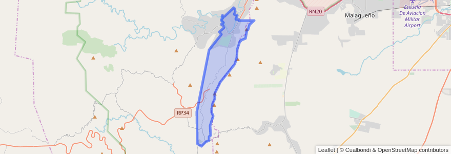 Mapa de ubicacion de Municipio de San Antonio de Arredondo.