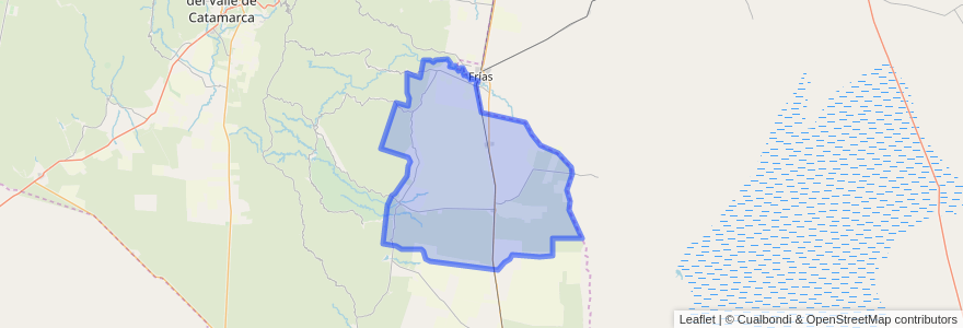 Mapa de ubicacion de Municipio de Icaño.