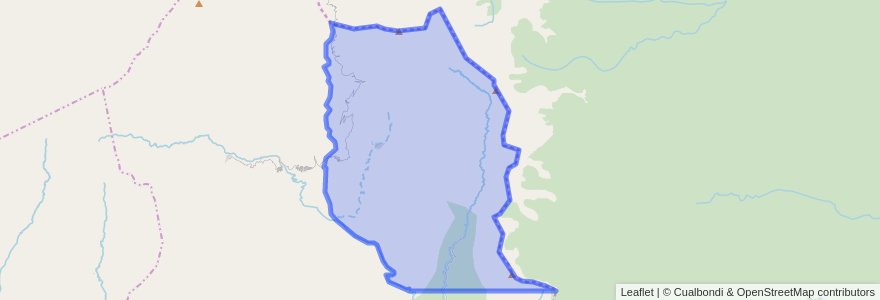 Mapa de ubicacion de Municipio de Santa Ana.