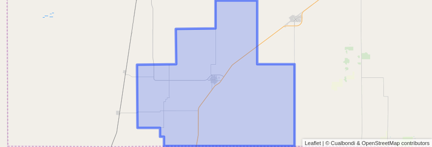 Mapa de ubicacion de Municipio de Santa Sylvina.