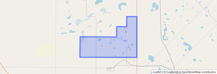 Mapa de ubicacion de Municipio de Santa Teresa.