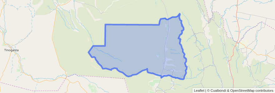 Mapa de ubicacion de Municipio de Saujil.