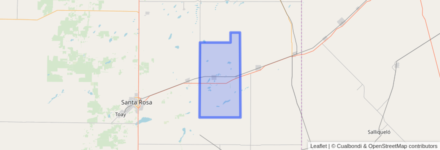 Mapa de ubicacion de Municipio de Uriburu.