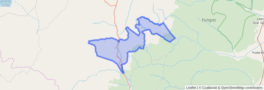 Mapa de ubicacion de Municipio de Volcán.