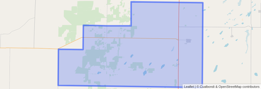 Mapa de ubicacion de Municipio de Winifreda.