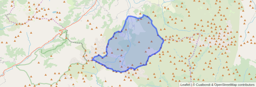 Mapa de ubicacion de Navalonguilla.