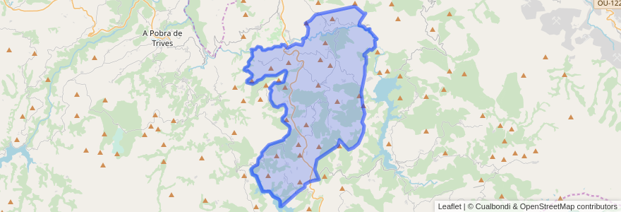 Mapa de ubicacion de O Bolo.