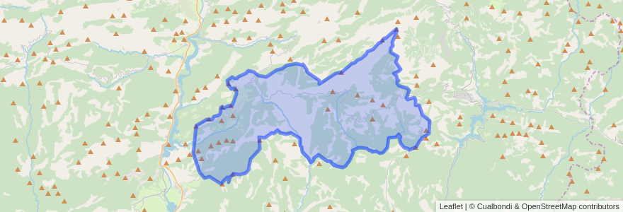 Mapa de ubicacion de Odèn.