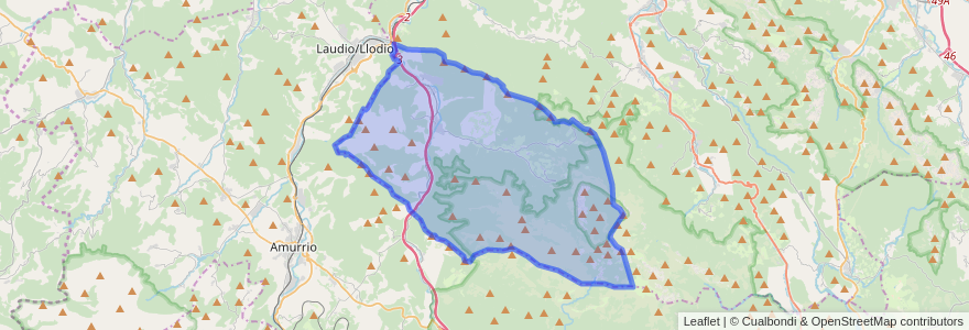 Mapa de ubicacion de Ороско.