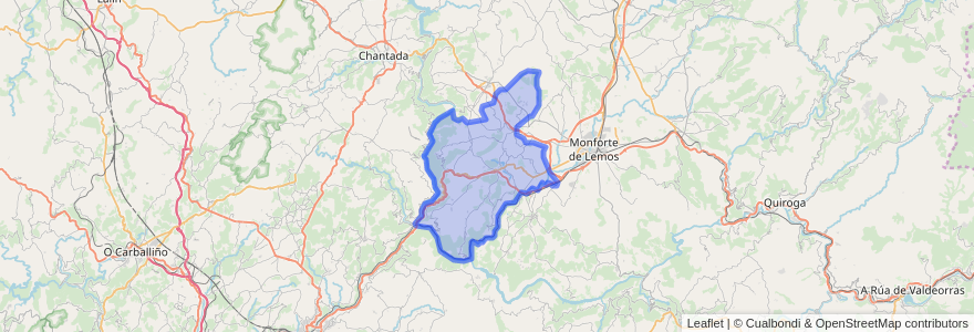 Mapa de ubicacion de Pantón.