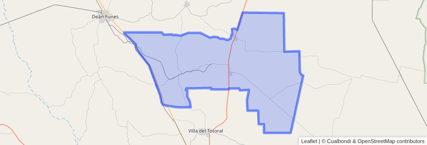 Mapa de ubicacion de Pedanía Macha.