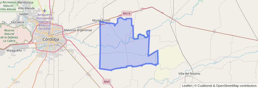 Mapa de ubicacion de Pedanía Remedios.