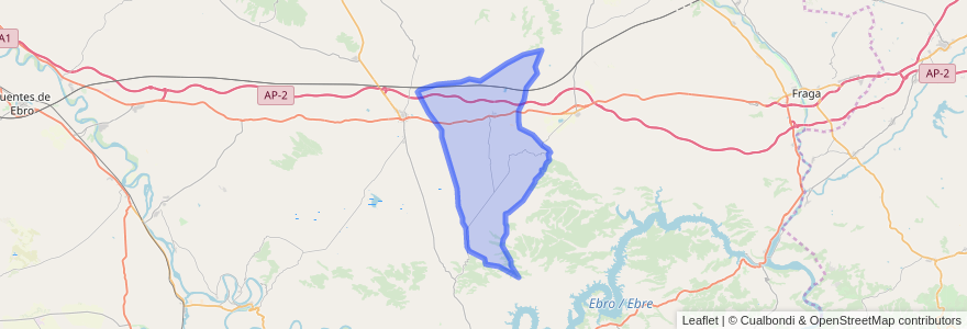 Mapa de ubicacion de Peñalba.