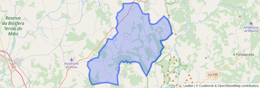 Mapa de ubicacion de Pol.