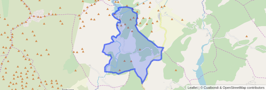 Mapa de ubicacion de Retiendas.