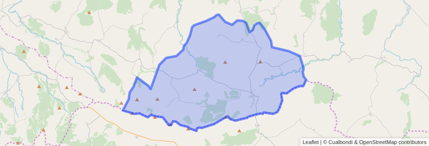 Mapa de ubicacion de Retortillo de Soria.