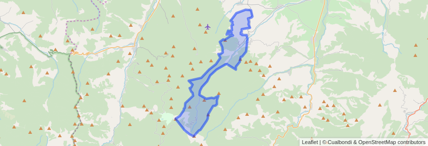 Mapa de ubicacion de San Millán de la Cogolla.