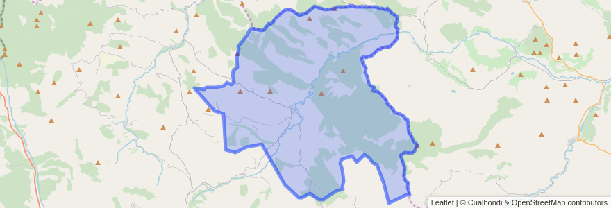 Mapa de ubicacion de San Pedro Manrique.