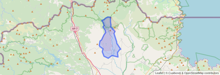 Mapa de ubicacion de Sant Climent Sescebes.