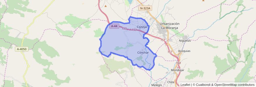 Mapa de ubicacion de Villamena.