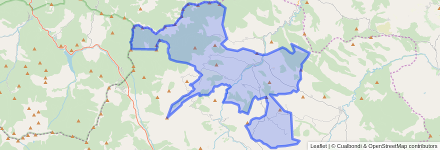 Mapa de ubicacion de Villar del Río.