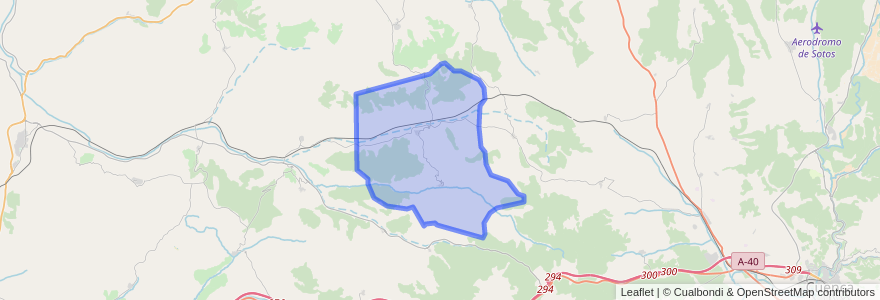 Mapa de ubicacion de Villar y Velasco.