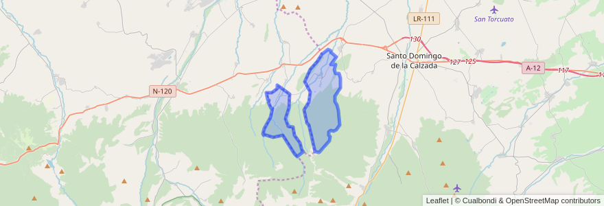 Mapa de ubicacion de Villarta-Quintana.