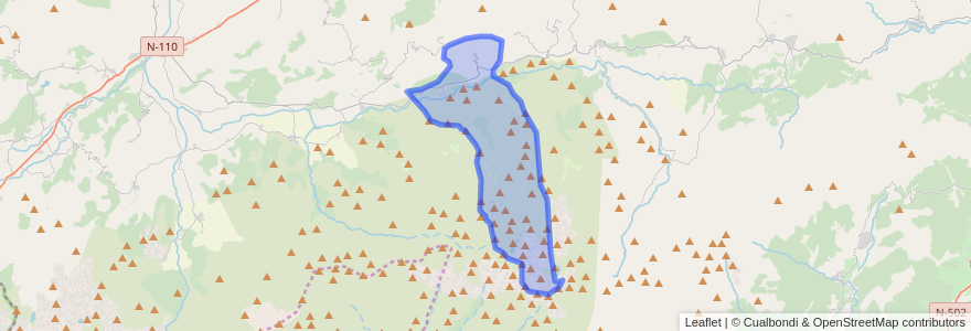 Mapa de ubicacion de Zapardiel de la Ribera.