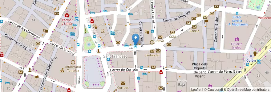 Mapa de ubicacion de 040 Barques en Spanien, Valencianische Gemeinschaft, Valencia, Comarca De València, Valencia.