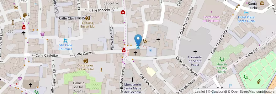 Mapa de ubicacion de 047 Calle Hiniesta en 西班牙, 安达鲁西亚, Sevilla, Sevilla.