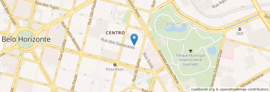 Mapa de ubicacion de Saladeira en Brasilien, Südosten, Minas Gerais, Região Geográfica Intermediária De Belo Horizonte, Região Metropolitana De Belo Horizonte, Microrregião Belo Horizonte, Belo Horizonte.