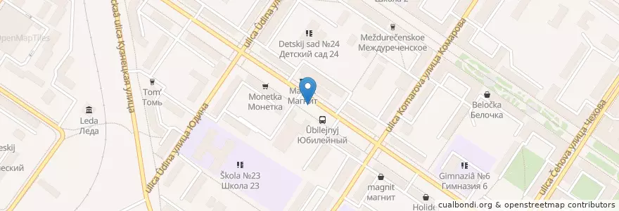 Mapa de ubicacion de All Taxi en Россия, Сибирский Федеральный Округ, Кемеровская Область, Междуреченский Городской Округ.