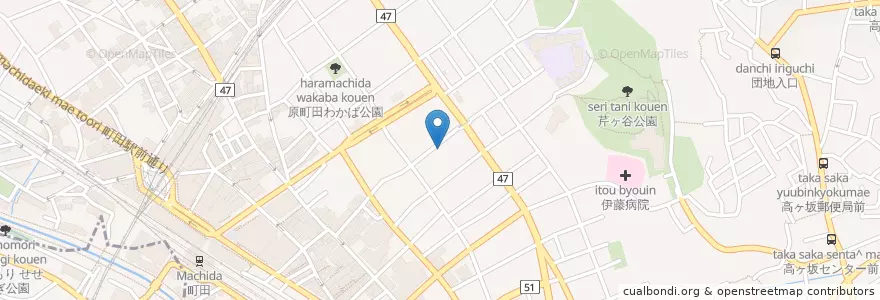 Mapa de ubicacion de 東京ホライズンチャペル en 日本, 东京都/東京都, 町田市.