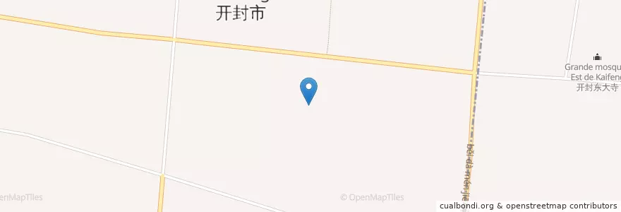 Mapa de ubicacion de 相国寺街道 en چین, استان هنان, 开封市, 鼓楼区, 相国寺街道.