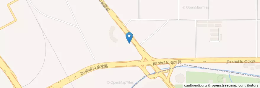 Mapa de ubicacion de 大石桥街道 en 중국, 허난성, 정저우시, 진수이구, 大石桥街道.