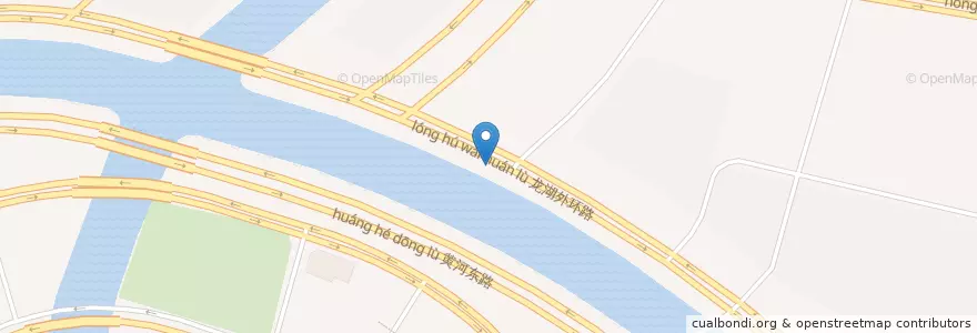 Mapa de ubicacion de 如意湖街道 en Chine, Henan, Zhengzhou, District De Jinshui, 如意湖街道.