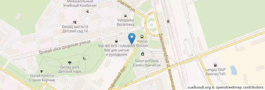 Mapa de ubicacion de Сушишоп en 俄罗斯/俄羅斯, Северо-Западный Федеральный Округ, 列宁格勒州, Санкт-Петербург, Пушкинский Район, Пушкин.