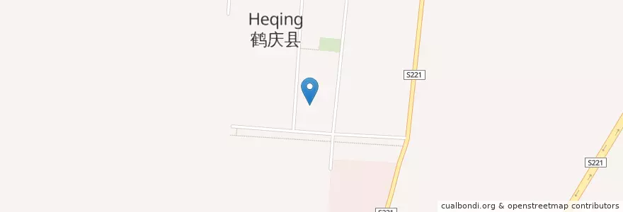 Mapa de ubicacion de 草海镇 en 中国, 云南省, 大理白族自治州, 鹤庆县, 云鹤镇.