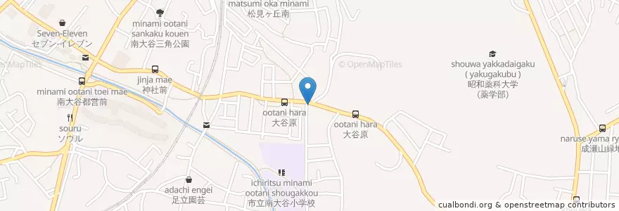 Mapa de ubicacion de 良藤医院 en ژاپن, 東京都, 町田市.