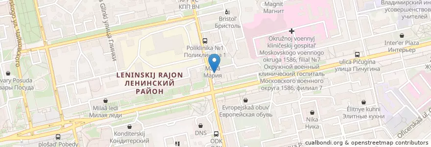 Mapa de ubicacion de Рослек en Russia, Distretto Federale Centrale, Владимирская Область, Городской Округ Владимир.