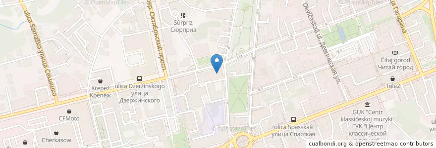 Mapa de ubicacion de Городская поликлиника №2 en Rusia, Distrito Federal Central, Óblast De Vladímir, Городской Округ Владимир.