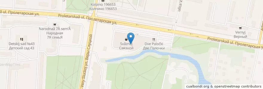Mapa de ubicacion de Университетская аптека en Russland, Föderationskreis Nordwest, Oblast Leningrad, Sankt Petersburg, Колпинский Район, Колпино.