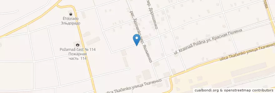 Mapa de ubicacion de Рынок en روسيا, منطقة فيدرالية جنوبية, منطقة كراسنودار, Выселковский Район, Выселковское Сельское Поселение.