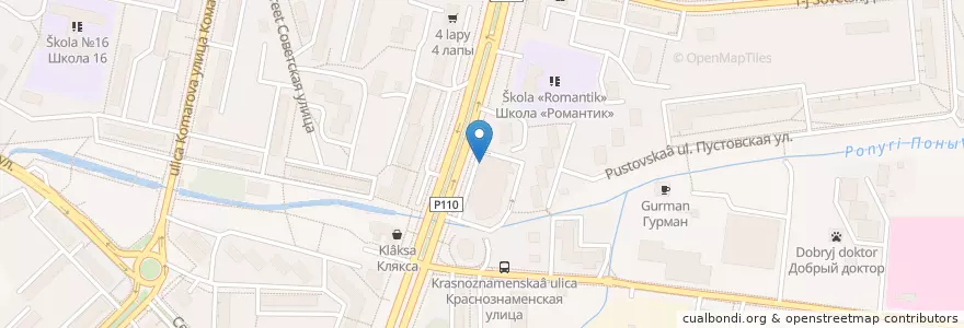 Mapa de ubicacion de Промсвязьбанк en 俄罗斯/俄羅斯, Центральный Федеральный Округ, 莫斯科州, Городской Округ Щёлково.
