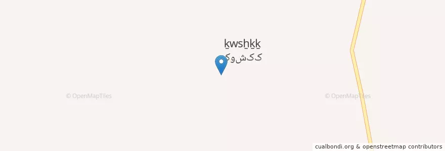 Mapa de ubicacion de رامجرد en ایران, استان فارس, شهرستان مرودشت, بخش درودزن, دهستان رامجرد دو, رامجرد.